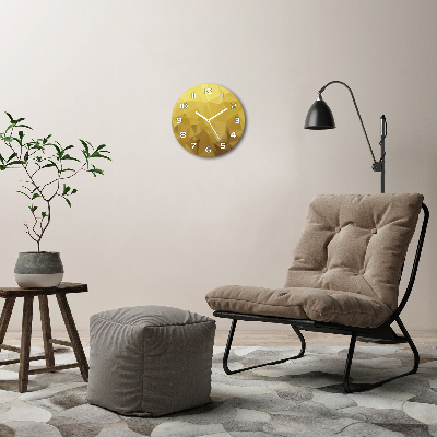 Orologio da parete rotondo con sfondo astratto