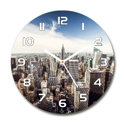 Orologio da parete rotondo in stile New York