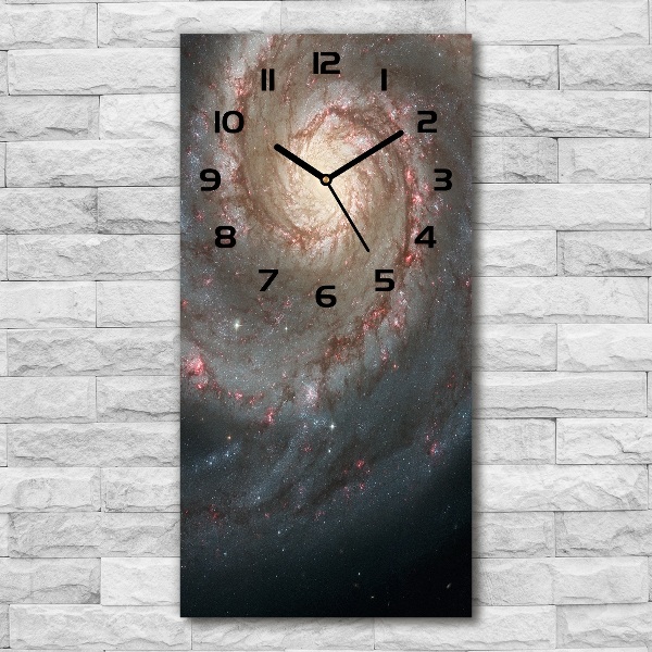 Orologio verticale con motivo Nebulosa
