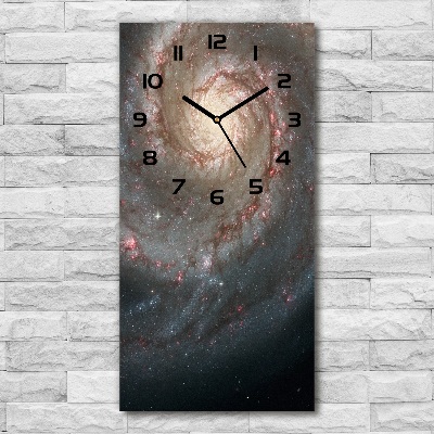 Orologio verticale con motivo Nebulosa