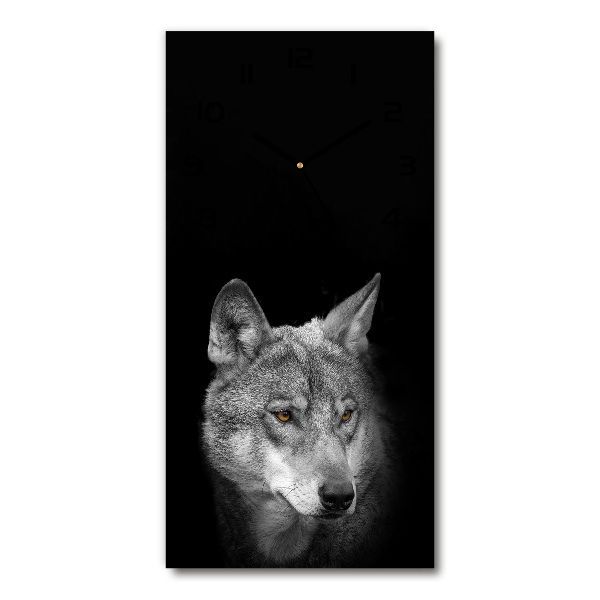 Orologio rettangolare con movimento Lupo