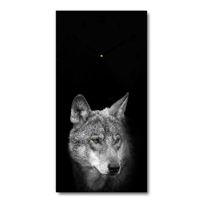 Orologio rettangolare con movimento Lupo