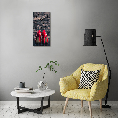 Orologio rettangolare con cinturino rosso e quadrante elegante