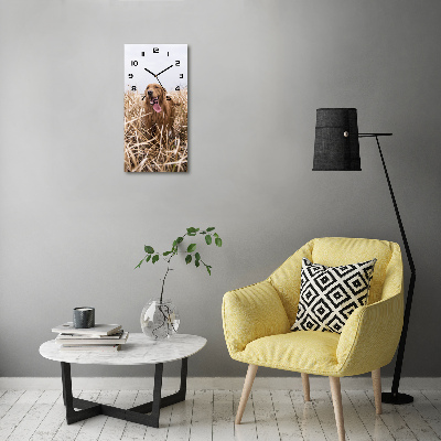 Orologio rettangolare con motivo Golden Retriever