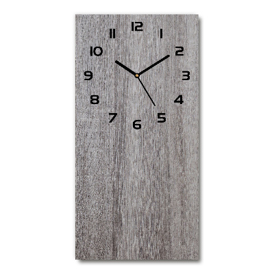 Orologio rettangolare con quadrante effetto legno