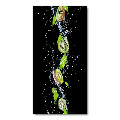 Orologio verticale con motivo a kiwi