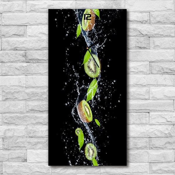 Orologio verticale con motivo a kiwi