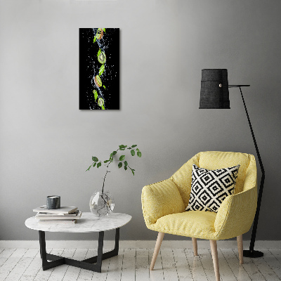 Orologio verticale con motivo a kiwi