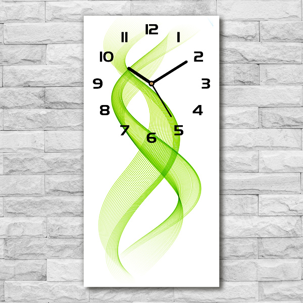 Orologio verticale con motivo Piogge colorate