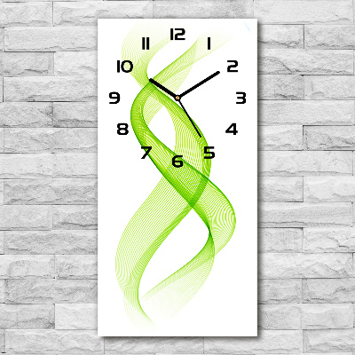 Orologio verticale con motivo Piogge colorate