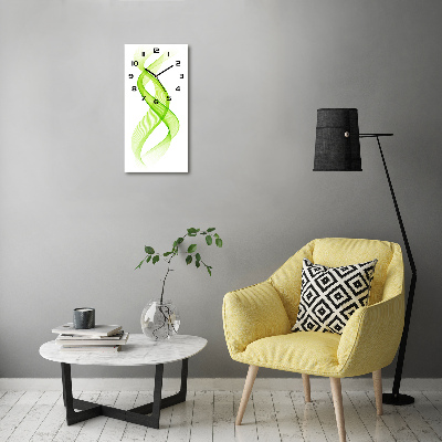 Orologio verticale con motivo Piogge colorate