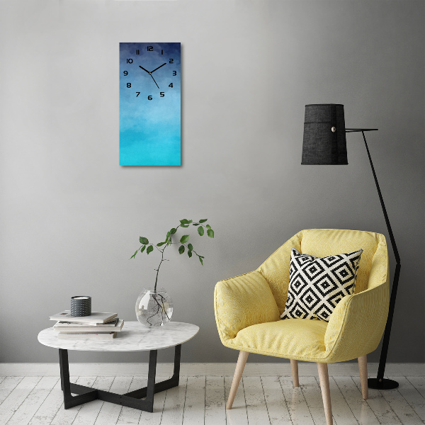 Orologio rettangolare con quadrante fumo