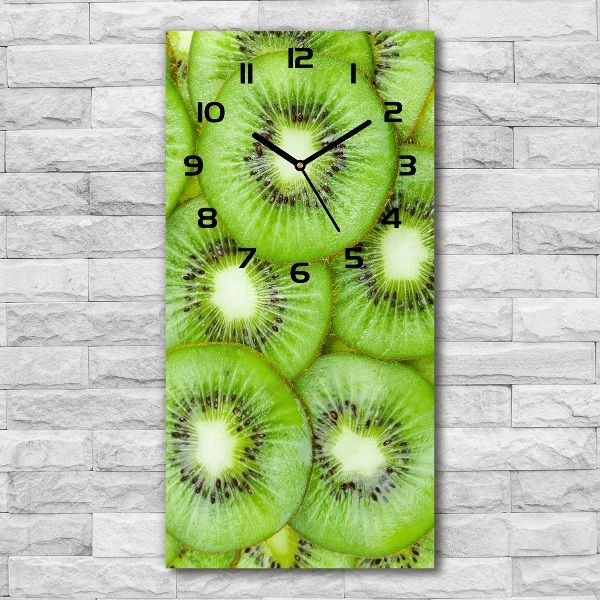 Orologio rettangolare con quadrante in stile Kiwi