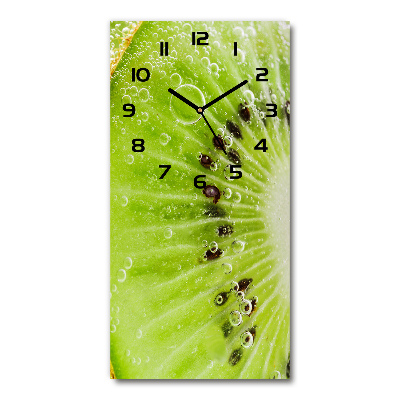 Orologio verticale con quadrante ispirato al kiwi