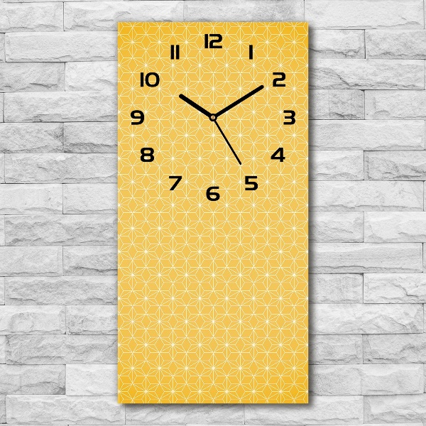 Orologio rettangolare con motivo a stelle