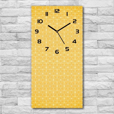 Orologio rettangolare con motivo a stelle