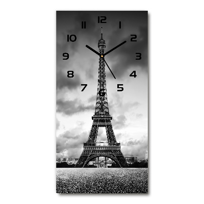 Orologio rettangolare con motivo della Torre Eiffel di Parigi