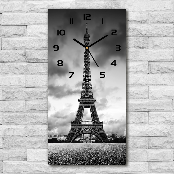 Orologio rettangolare con motivo della Torre Eiffel di Parigi