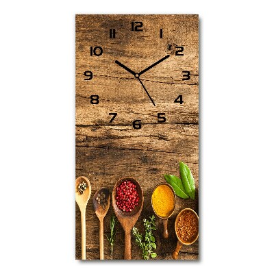 Orologio rettangolare con quadrante dalle sfumature color spezia