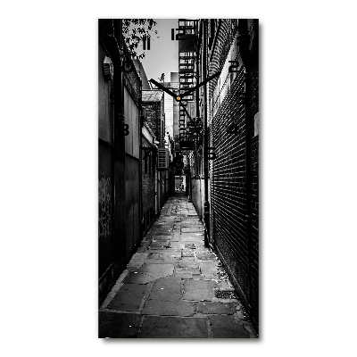 Orologio verticale con motivo 'Strade cittadine'