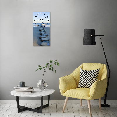 Orologio verticale con frangiflutti