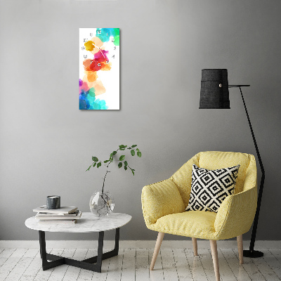 Orologio verticale con motivo 