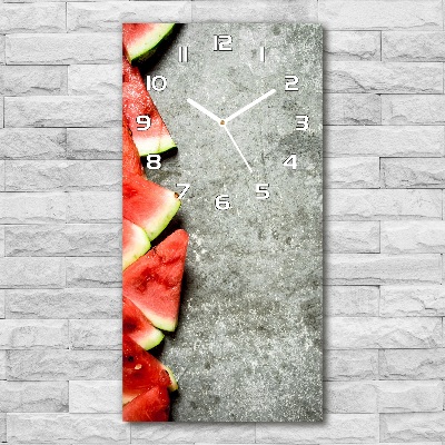 Orologio verticale con decorazione a forma di anguria