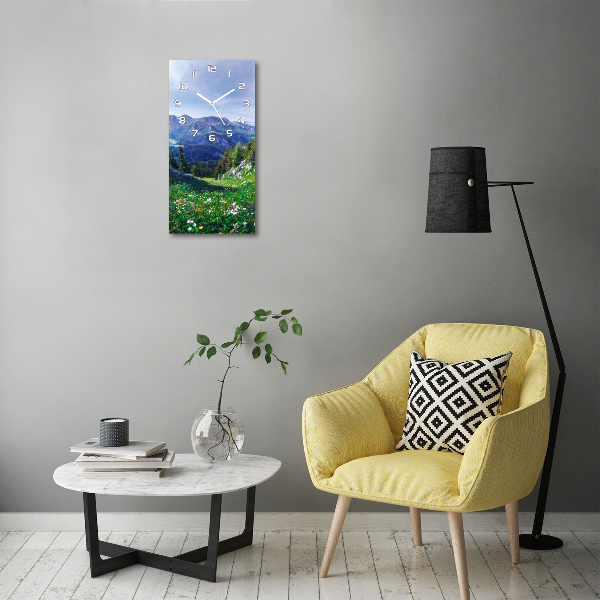 Orologio verticale con quadrante Alpi