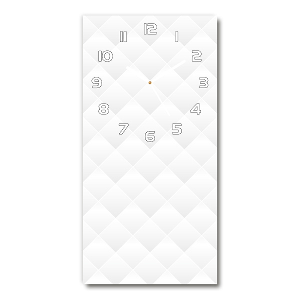 Orologio da parete verticale con sfondo astratto