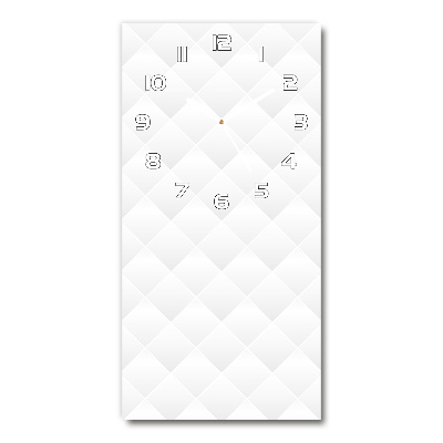 Orologio da parete verticale con sfondo astratto