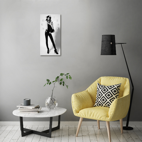 Orologio verticale da donna in nero