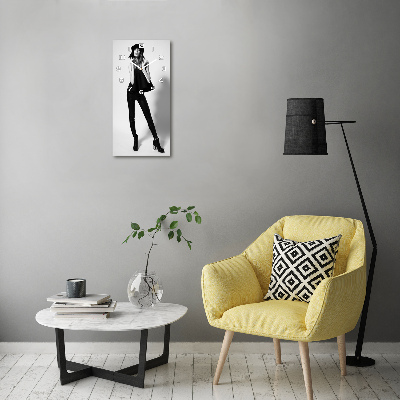 Orologio verticale da donna in nero