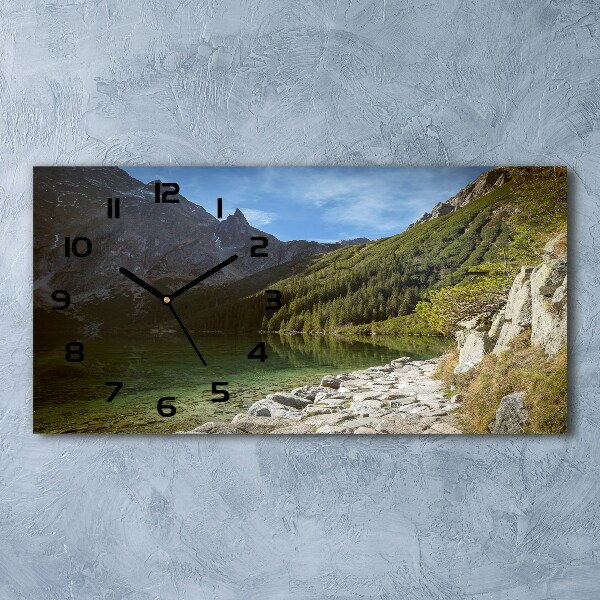 Orologio orizzontale con motivo 