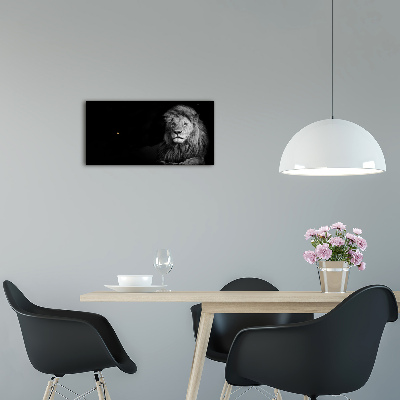 Orologio rettangolare con motivo leone