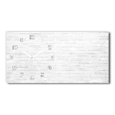 Orologio orizzontale con motivo a muro di mattoni
