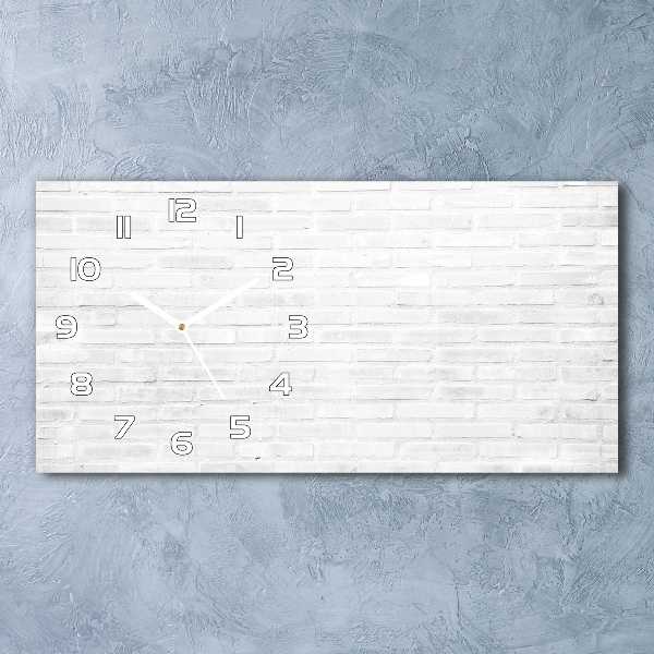 Orologio orizzontale con motivo a muro di mattoni
