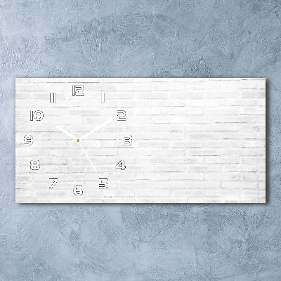 Orologio orizzontale con motivo a muro di mattoni