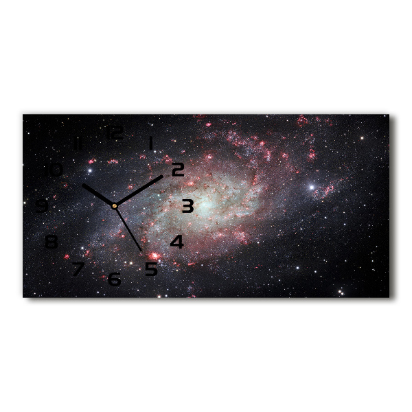 Orologio orizzontale con motivo Nebulosa