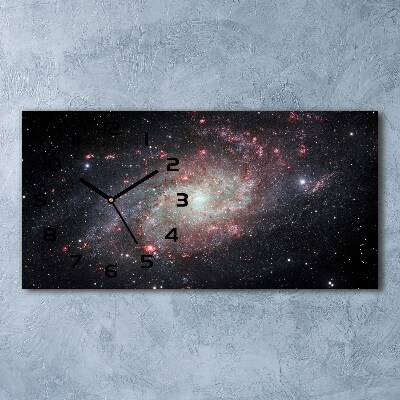 Orologio orizzontale con motivo Nebulosa