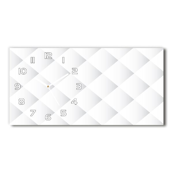 Orologio orizzontale con motivo delle piazze sullo sfondo