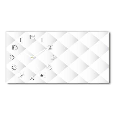 Orologio orizzontale con motivo delle piazze sullo sfondo