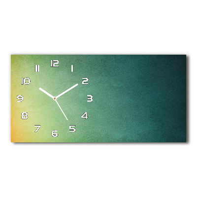 Orologio orizzontale con motivo a gradiente marino