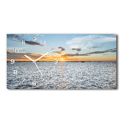 Orologio orizzontale con motivo 