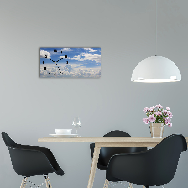 Orologio rettangolare con motivo 