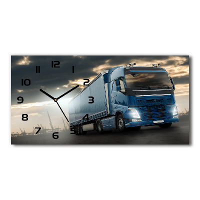 Orologio orizzontale con motivo a camion