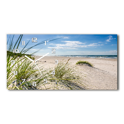 Orologio orizzontale con motivo della spiaggia di Mrzeżyno