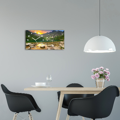 Orologio rettangolare con quadrante 