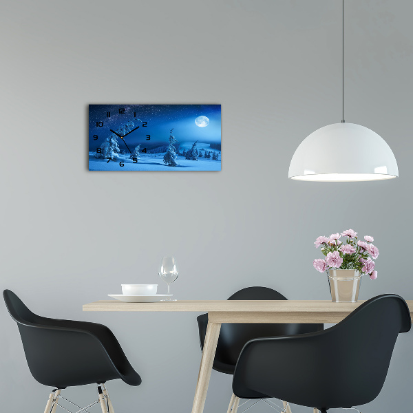 Orologio rettangolare con quadrante Chiaro di luna