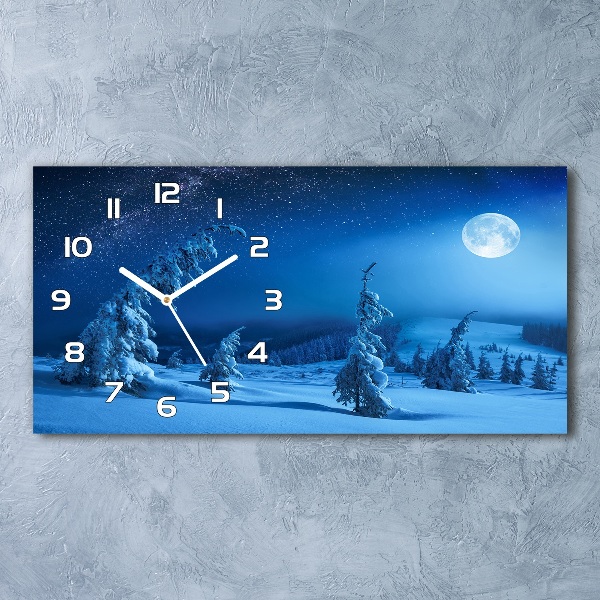 Orologio rettangolare con quadrante Chiaro di luna