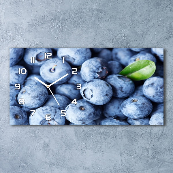 Orologio orizzontale con motivo ai frutti di bosco